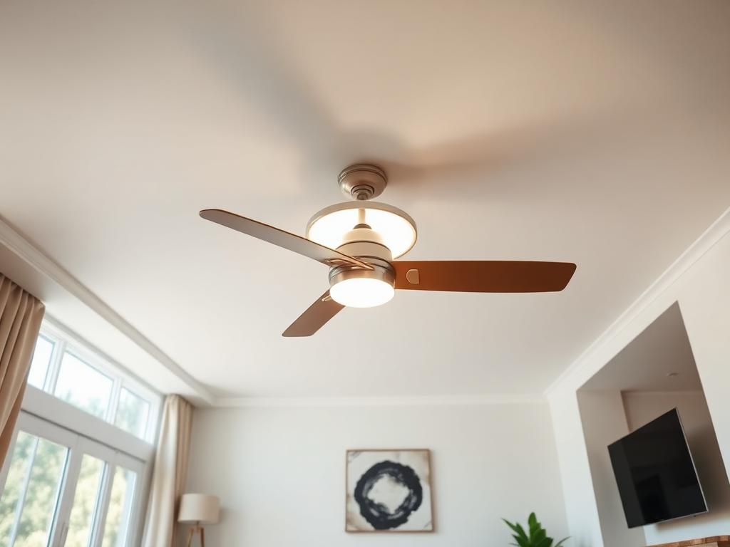 Ceiling Fan & Light Fixture Install — Electrical project in Placentia, CA by Helping Hands Handyman